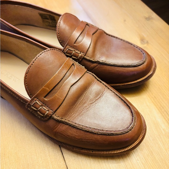 J. Crew Classic Leather Tab Loafers Women’s Size 6 - Picture 6 of 6